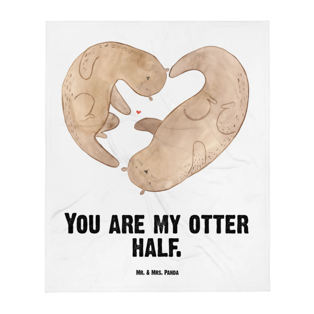 Babydecke Otter Herz Babydecke, Babygeschenk, Geschenk Geburt, Babyecke Kuscheldecke, Krabbeldecke, Otter, Fischotter, Seeotter, Liebe, Herz, Liebesbeweis, Liebesgeschenk, Bessere Hälfte, Love you, Jahrestag, Hochzeitstag, Verlobung, gemeinsames Leben