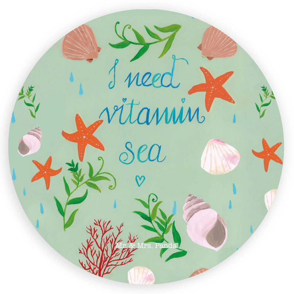 Rund Aufkleber Vitamin Sea Sticker, Aufkleber, Etikett, Kinder, rund, Blumen Deko, Frühlings Deko, Sommer Deko, Dekoration, positive Botschaft, Naturliebhaber, Outdoor, Natur, Abenteuer, Vitamin Sea, See, Schwimmen Spruch, Schwimmer Geschenk, Strand Urlaub, Wasserratte Geschenk, Urlaub am Meer