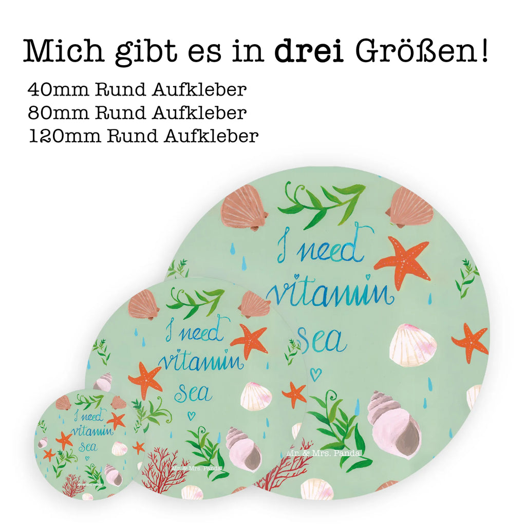 Rund Aufkleber Vitamin Sea Sticker, Aufkleber, Etikett, Kinder, rund, Blumen Deko, Frühlings Deko, Sommer Deko, Dekoration, positive Botschaft, Naturliebhaber, Outdoor, Natur, Abenteuer, Vitamin Sea, See, Schwimmen Spruch, Schwimmer Geschenk, Strand Urlaub, Wasserratte Geschenk, Urlaub am Meer