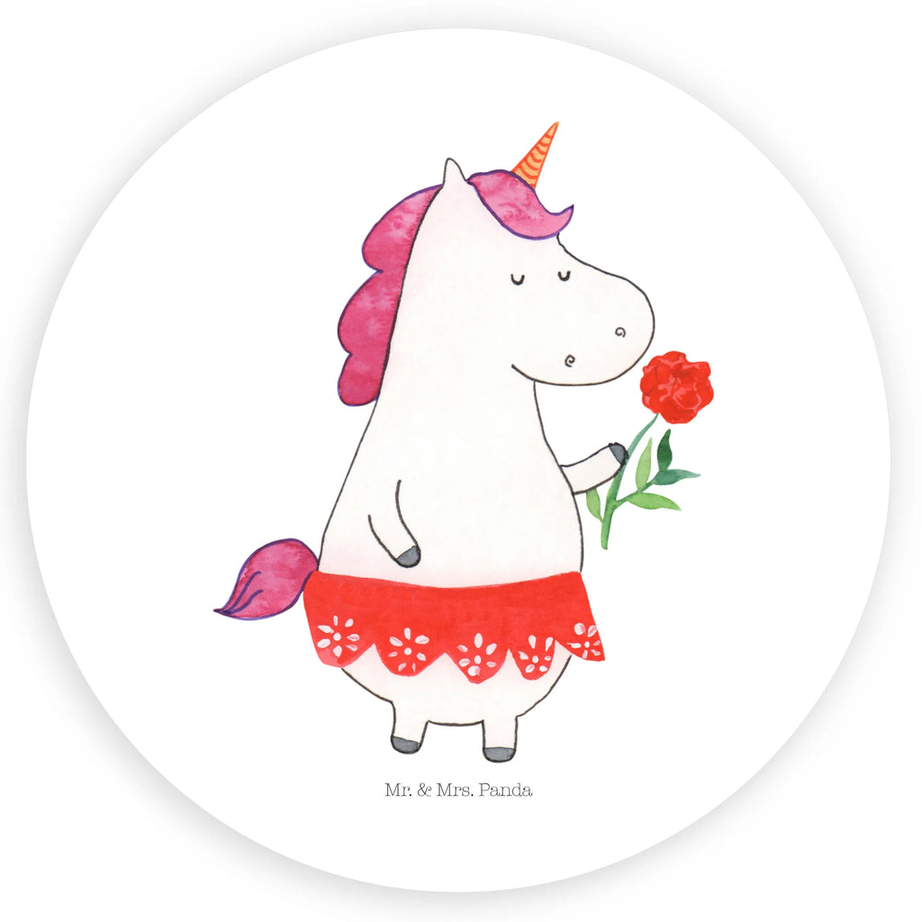 Rund Aufkleber Einhorn Dame Sticker, Aufkleber, Etikett, Einhorn, Einhörner, Einhorn Deko, Pegasus, Unicorn, Dame, Lady, feine Dame, Freundin, Frau, Bachelor, Bachelorette, Abfuhr, Schluss machen, Trennung