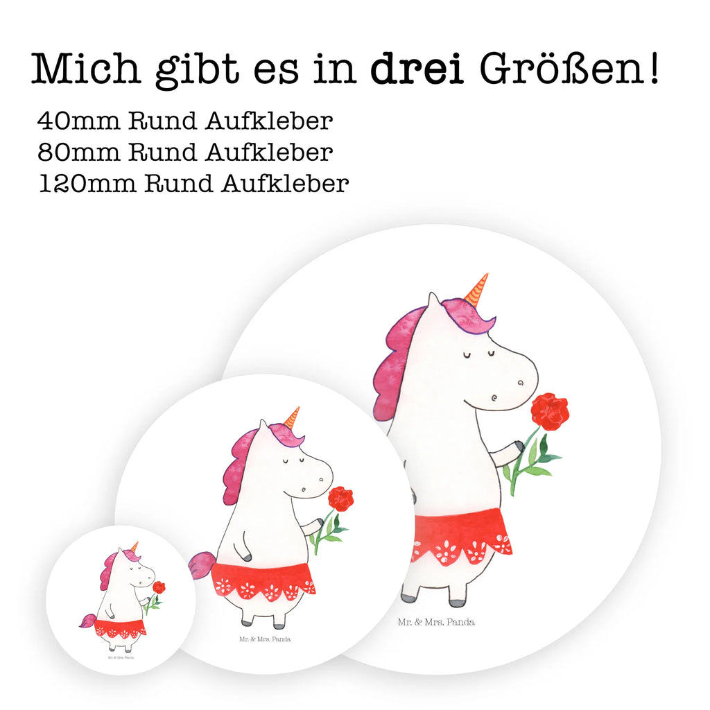 Rund Aufkleber Einhorn Dame Sticker, Aufkleber, Etikett, Einhorn, Einhörner, Einhorn Deko, Pegasus, Unicorn, Dame, Lady, feine Dame, Freundin, Frau, Bachelor, Bachelorette, Abfuhr, Schluss machen, Trennung