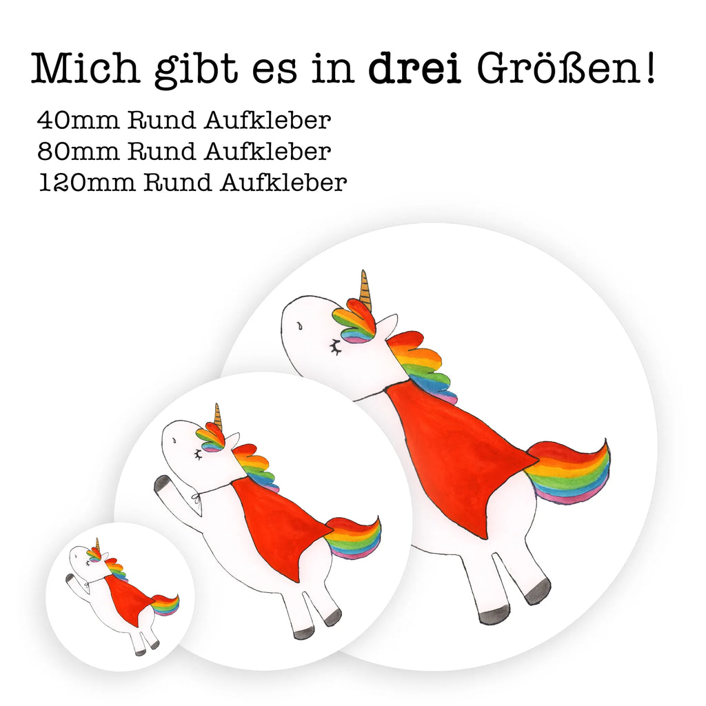 Rund Aufkleber Einhorn Super Sticker, Aufkleber, Etikett, Einhorn, Einhörner, Einhorn Deko, Pegasus, Unicorn, Traummann, Superheld, Held, Freundin, Geschenk, Girl, Mädchen