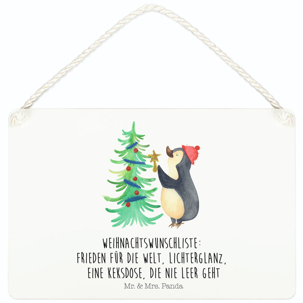 Deko Schild Pinguin Weihnachtsbaum Dekoschild, Deko Schild, Schild, Tür Schild, Türschild, Holzschild, Wandschild, Wanddeko, Winter, Weihnachten, Weihnachtsdeko, Nikolaus, Advent, Heiligabend, Wintermotiv, Pinguin