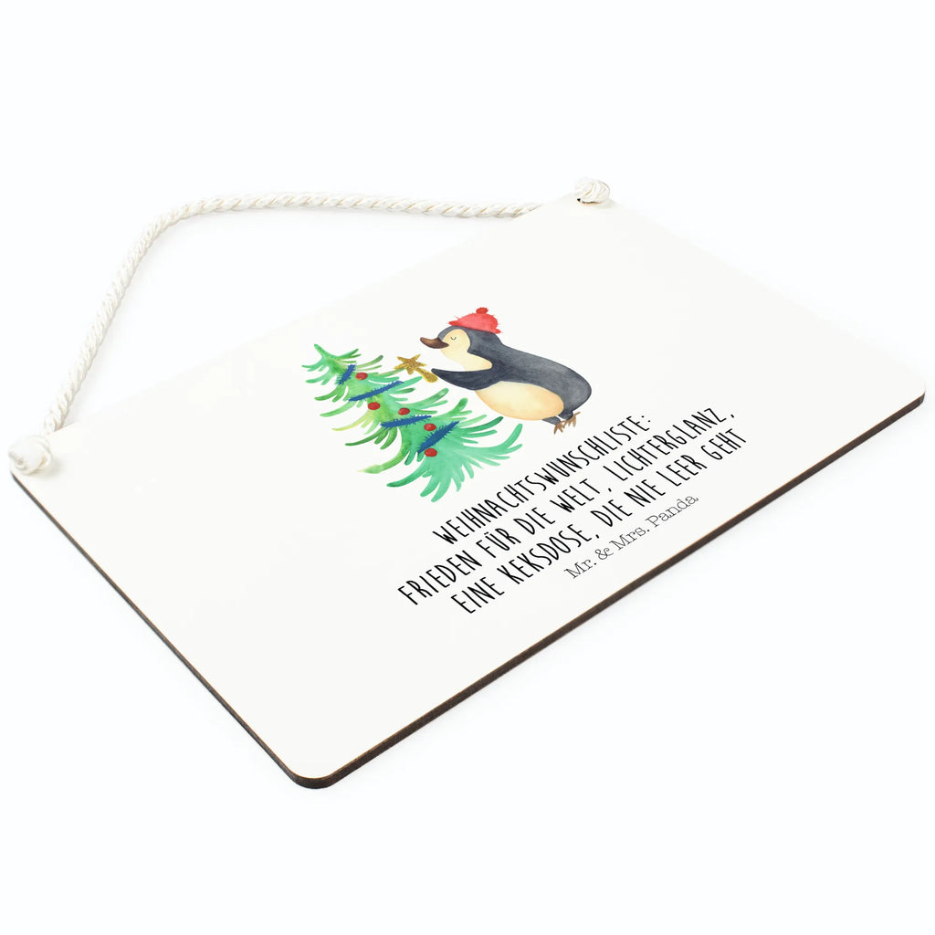 Deko Schild Pinguin Weihnachtsbaum Dekoschild, Deko Schild, Schild, Tür Schild, Türschild, Holzschild, Wandschild, Wanddeko, Winter, Weihnachten, Weihnachtsdeko, Nikolaus, Advent, Heiligabend, Wintermotiv, Pinguin