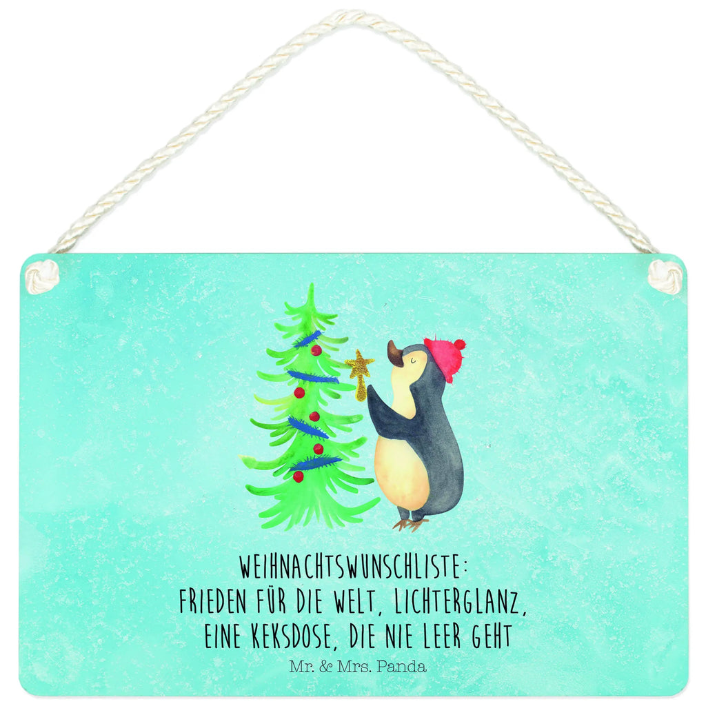 Deko Schild Pinguin Weihnachtsbaum Dekoschild, Deko Schild, Schild, Tür Schild, Türschild, Holzschild, Wandschild, Wanddeko, Winter, Weihnachten, Weihnachtsdeko, Nikolaus, Advent, Heiligabend, Wintermotiv, Pinguin