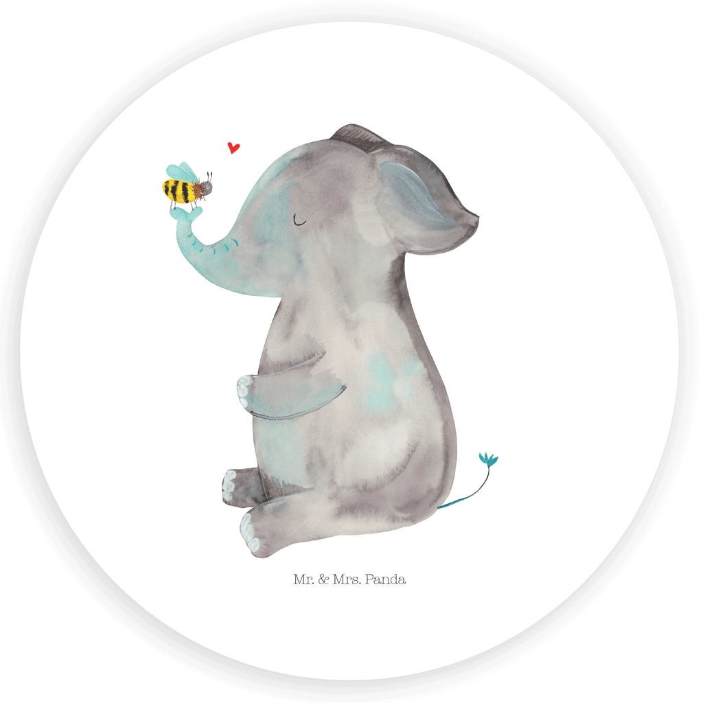 Rund Aufkleber Elefant Biene Sticker, Aufkleber, Etikett, Tiermotive, Gute Laune, lustige Sprüche, Tiere, Elefant, Biene, Liebe, Liebesbeweis, Jahrestag, Liebesgeschenk, Heiratsantrag, Hochzeitsgeschenk, Liebesspruch