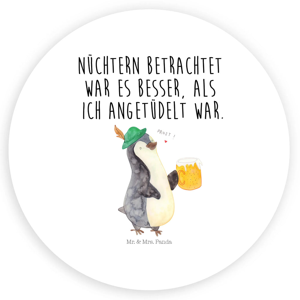 Rund Aufkleber Pinguin Bier Sticker, Aufkleber, Etikett, Pinguin, Pinguine, Bier, Oktoberfest