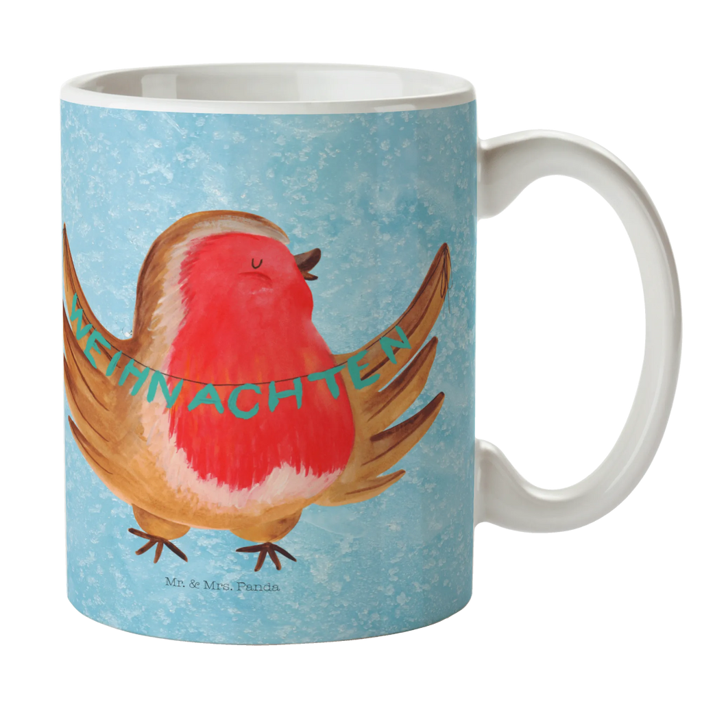 Tasse Rotkehlchen Weihnachten Tasse, Kaffeetasse, Teetasse, Becher, Kaffeebecher, Teebecher, Keramiktasse, Porzellantasse, Büro Tasse, Geschenk Tasse, Tasse Sprüche, Tasse Motive, Kaffeetassen, Tasse bedrucken, Designer Tasse, Cappuccino Tassen, Schöne Teetassen, Winter, Weihnachten, Weihnachtsdeko, Nikolaus, Advent, Heiligabend, Wintermotiv, Frohe Weihnachten, Weihnachtsmotiv, Weihnachtsgruß, Vogel, xmas