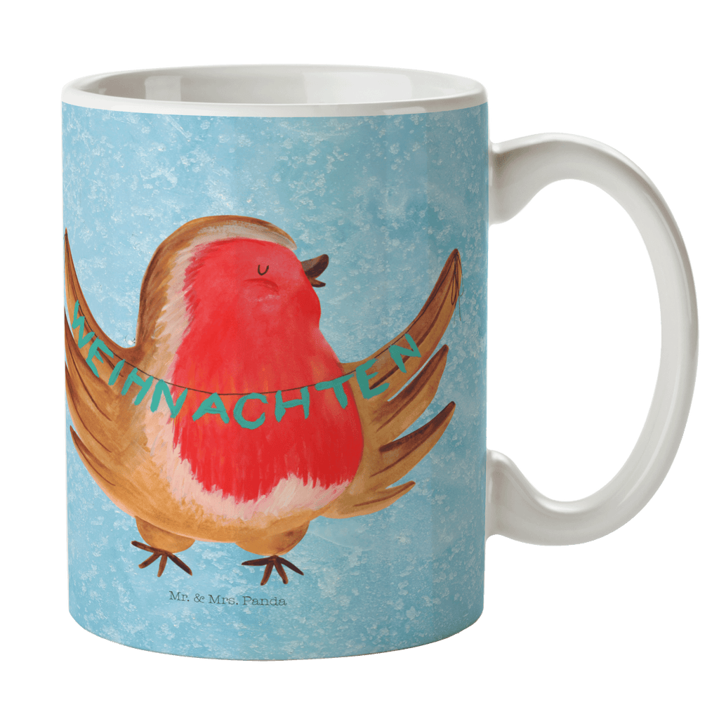 Tasse Rotkehlchen Weihnachten Tasse, Kaffeetasse, Teetasse, Becher, Kaffeebecher, Teebecher, Keramiktasse, Porzellantasse, Büro Tasse, Geschenk Tasse, Tasse Sprüche, Tasse Motive, Kaffeetassen, Tasse bedrucken, Designer Tasse, Cappuccino Tassen, Schöne Teetassen, Winter, Weihnachten, Weihnachtsdeko, Nikolaus, Advent, Heiligabend, Wintermotiv, Frohe Weihnachten, Weihnachtsmotiv, Weihnachtsgruß, Vogel, xmas