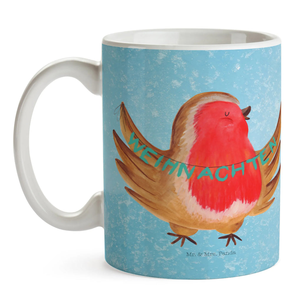 Tasse Rotkehlchen Weihnachten Tasse, Kaffeetasse, Teetasse, Becher, Kaffeebecher, Teebecher, Keramiktasse, Porzellantasse, Büro Tasse, Geschenk Tasse, Tasse Sprüche, Tasse Motive, Kaffeetassen, Tasse bedrucken, Designer Tasse, Cappuccino Tassen, Schöne Teetassen, Winter, Weihnachten, Weihnachtsdeko, Nikolaus, Advent, Heiligabend, Wintermotiv, Frohe Weihnachten, Weihnachtsmotiv, Weihnachtsgruß, Vogel, xmas