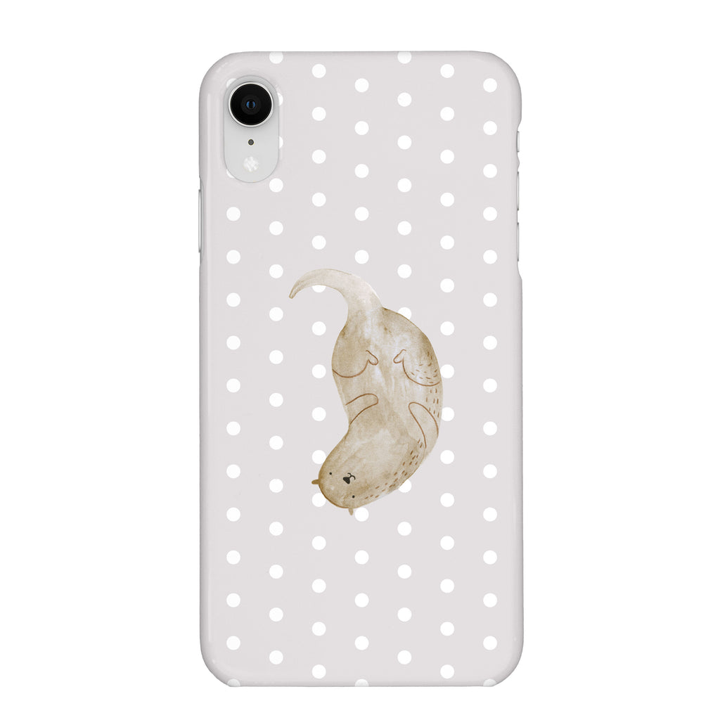 Handyhülle Otter Kopfüber Handyhülle, Handycover, Cover, Handy, Hülle, Iphone 10, Iphone X, Otter, Fischotter, Seeotter, Otter Seeotter See Otter