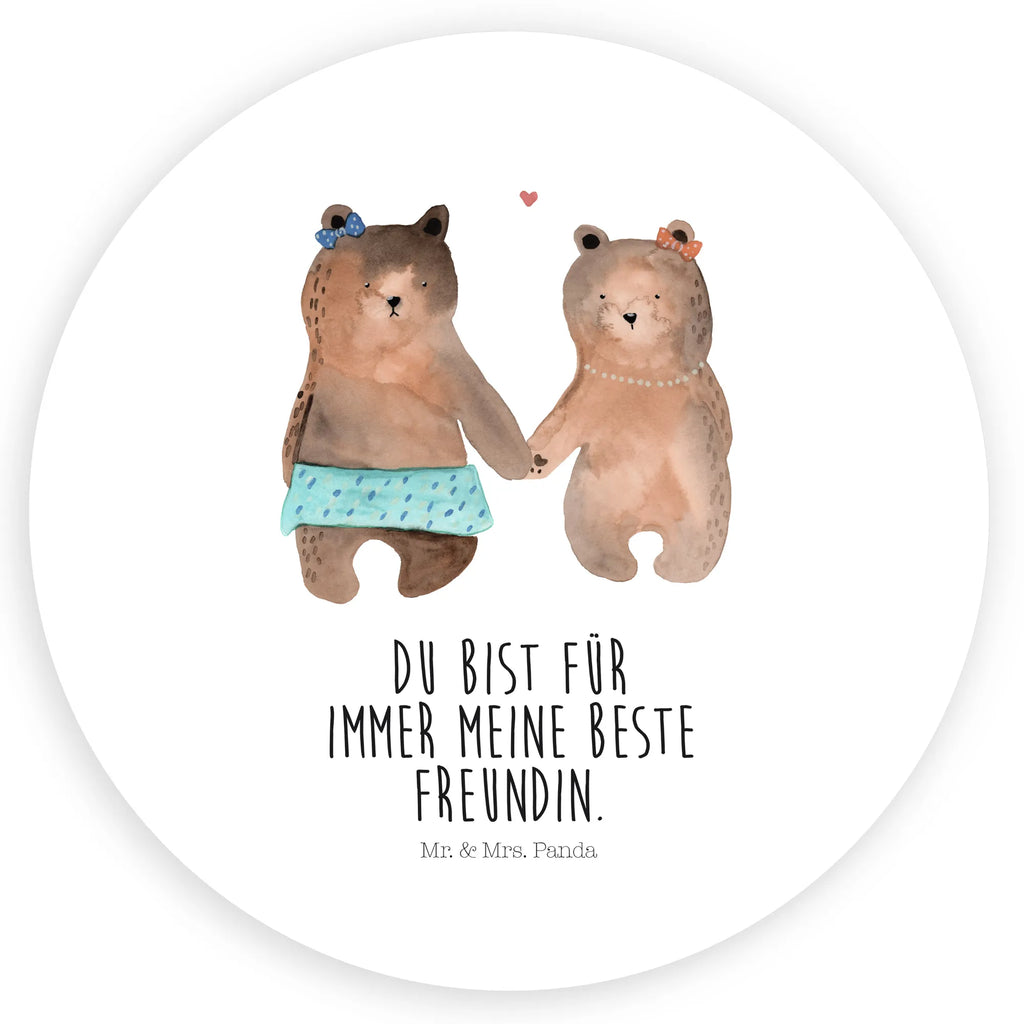 Rund Aufkleber Bär Freundin Sticker, Aufkleber, Etikett, Bär, Teddy, Teddybär, Bär Freundin Beste Freund Liebe Liebesbeweis Verliebt Kumpel Kumpeliene