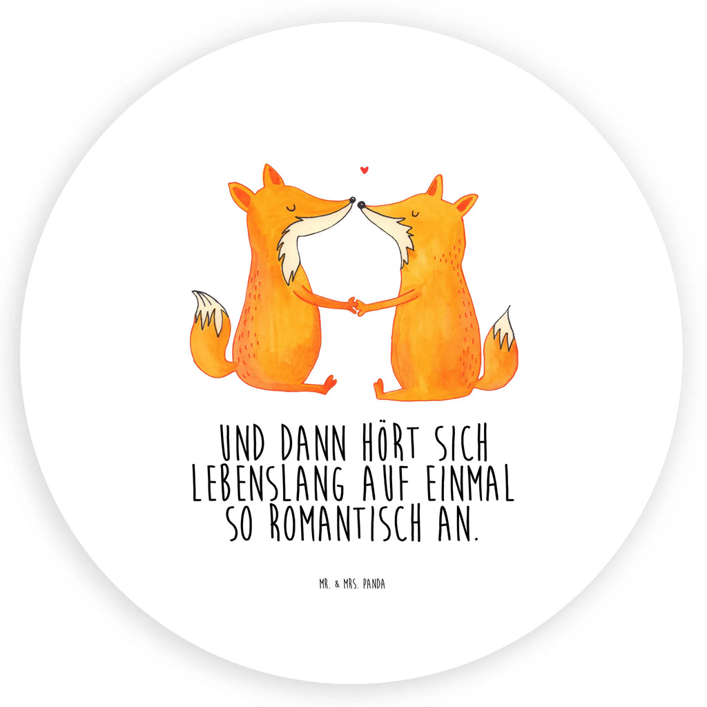 Rund Aufkleber Füchse Liebe Sticker, Aufkleber, Etikett, Fuchs, Füchse, Fox, Liebe, Liebespaar, Paar, Partner, Freundin, Freund, Ehe, Verlobte, Ehemann, Ehefrau, Liebesbeweis