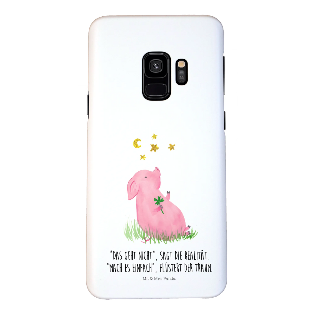 Handyhülle Schwein Glück Handyhülle, Handycover, Cover, Handy, Hülle, Iphone 10, Iphone X, Tiermotive, Gute Laune, lustige Sprüche, Tiere, Glücksschwein. Glück, Schwein, Schweinchen, Sterne, Sernchen, Ziele, Träume, Motivation, Glücksbringer