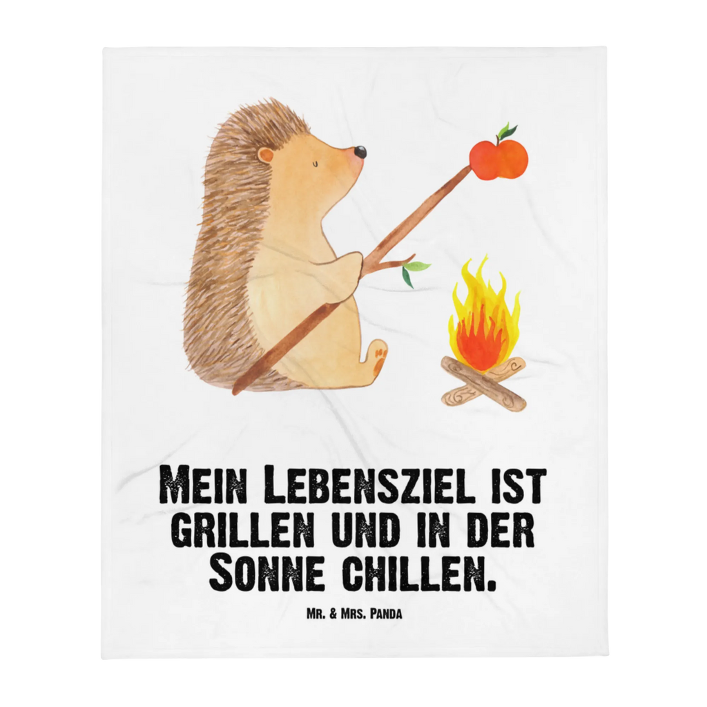 Babydecke Igel grillt Babydecke, Babygeschenk, Geschenk Geburt, Babyecke Kuscheldecke, Krabbeldecke, Tiermotive, Gute Laune, lustige Sprüche, Tiere, Igel, Grillen, Ziele, Motivation, arbeitslos, Sinn des Lebens, Spruch