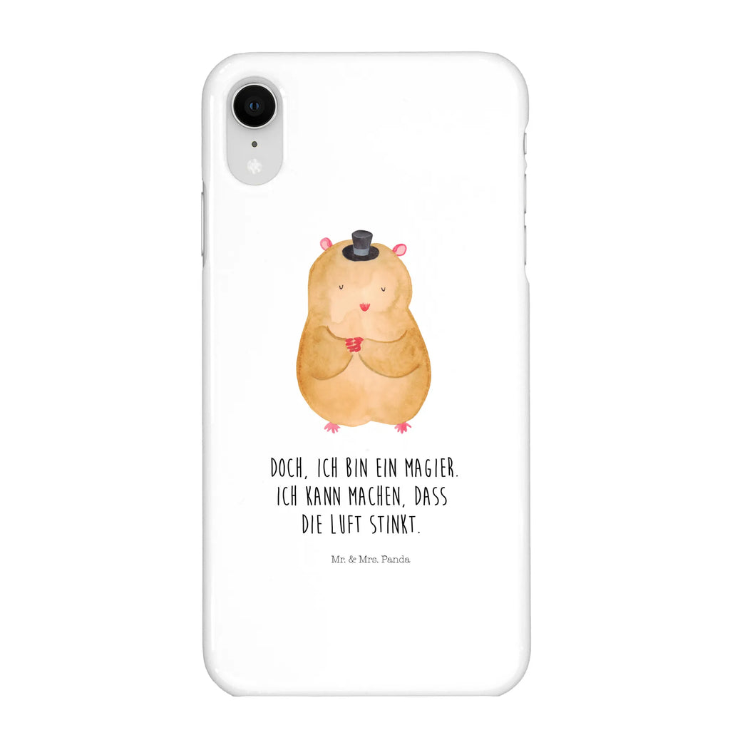 Handyhülle Hamster Hut Handyhülle, Handycover, Cover, Handy, Hülle, Iphone 10, Iphone X, Tiermotive, Gute Laune, lustige Sprüche, Tiere, Hamster, Hut, Magier, Zylinder, Zwerghamster, Zauberer