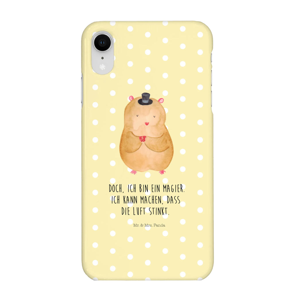 Handyhülle Hamster Hut Handyhülle, Handycover, Cover, Handy, Hülle, Iphone 10, Iphone X, Tiermotive, Gute Laune, lustige Sprüche, Tiere, Hamster, Hut, Magier, Zylinder, Zwerghamster, Zauberer