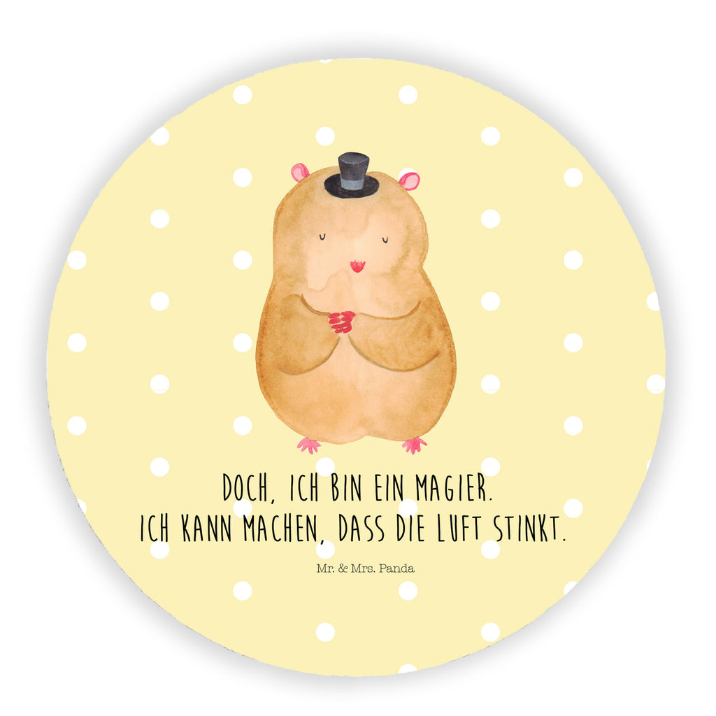 Rund Magnet Hamster mit Hut Kühlschrankmagnet, Pinnwandmagnet, Souvenir Magnet, Motivmagnete, Dekomagnet, Whiteboard Magnet, Notiz Magnet, Kühlschrank Dekoration, Tiermotive, Gute Laune, lustige Sprüche, Tiere, Hamster, Hut, Magier, Zylinder, Zwerghamster, Zauberer