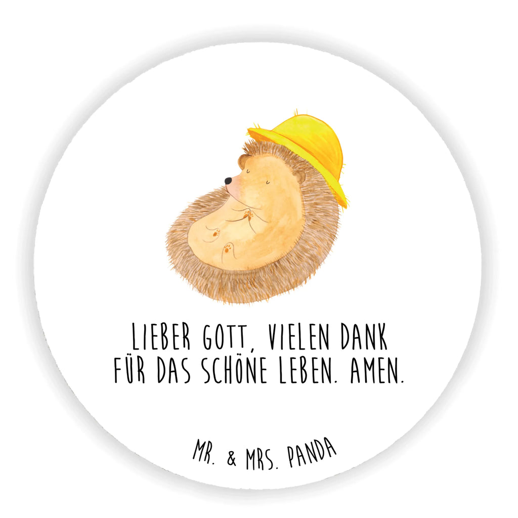 Rund Magnet Igel betet Kühlschrankmagnet, Pinnwandmagnet, Souvenir Magnet, Motivmagnete, Dekomagnet, Whiteboard Magnet, Notiz Magnet, Kühlschrank Dekoration, Tiermotive, Gute Laune, lustige Sprüche, Tiere, Igel, Igel mit Hut, Sonnenhut, Gott, Amen, beten, Leben, Dankbarkeit, Dankbar sein, dankbar, genießen