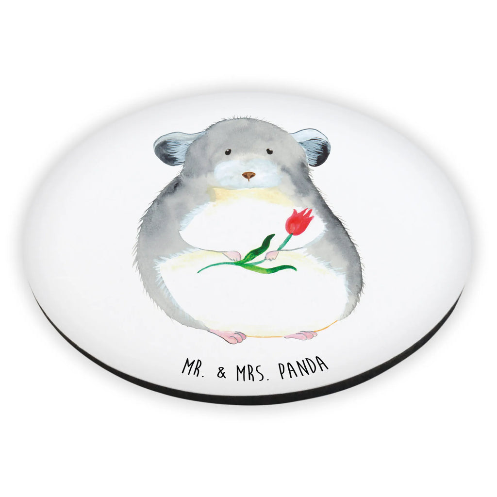 Rund Magnet Chinchilla mit Blume Kühlschrankmagnet, Pinnwandmagnet, Souvenir Magnet, Motivmagnete, Dekomagnet, Whiteboard Magnet, Notiz Magnet, Kühlschrank Dekoration, Tiermotive, Gute Laune, lustige Sprüche, Tiere, Chinchilla, Chinchillas, Liebeskummer, Kummer, Depressionen, traurig sein, Chaos, Glücklichsein, Büro, Büroalltag