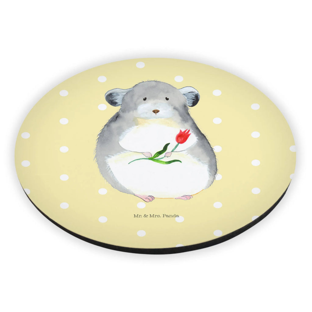 Rund Magnet Chinchilla mit Blume Kühlschrankmagnet, Pinnwandmagnet, Souvenir Magnet, Motivmagnete, Dekomagnet, Whiteboard Magnet, Notiz Magnet, Kühlschrank Dekoration, Tiermotive, Gute Laune, lustige Sprüche, Tiere, Chinchilla, Chinchillas, Liebeskummer, Kummer, Depressionen, traurig sein, Chaos, Glücklichsein, Büro, Büroalltag