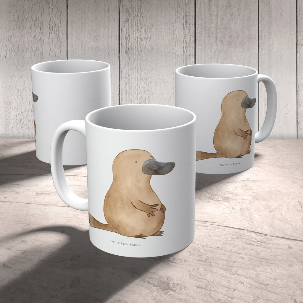 Tasse Schnabeltier mutig Tasse, Kaffeetasse, Teetasse, Becher, Kaffeebecher, Teebecher, Keramiktasse, Porzellantasse, Büro Tasse, Geschenk Tasse, Tasse Sprüche, Tasse Motive, Kaffeetassen, Tasse bedrucken, Designer Tasse, Cappuccino Tassen, Schöne Teetassen, Meerestiere, Meer, Urlaub, Schnabeltier, Mut, mutig, Lebensweisheit, Schnabeltiere, Motivation, Training, Büro, Arbeit, Neuanfang, Neustart, Weltreise, Raodtrip