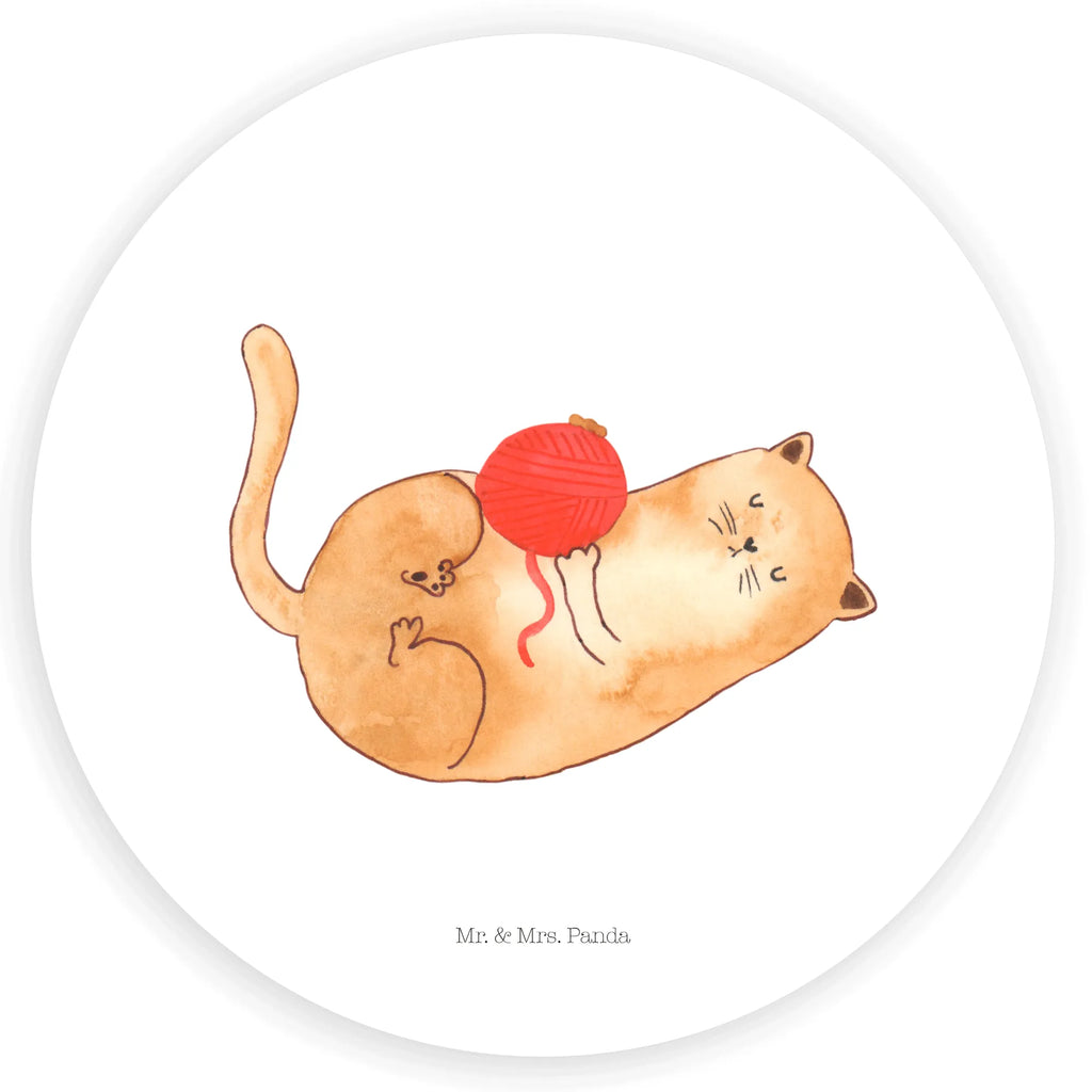 Rund Aufkleber Katzen Wollknäul Sticker, Aufkleber, Etikett, Katze, Katzenmotiv, Katzenfan, Katzendeko, Katzenfreund, Katzenliebhaber, Katzenprodukte, Katzenartikel, Katzenaccessoires, Katzensouvenirs, Katzenliebhaberprodukte, Katzenmotive, Katzen, Kater, Mietze, Cat, Cats, Katzenhalter, Katzenbesitzerin, Haustier, Wollknäuel, Wolle, Spielen, Spiel, verspielt