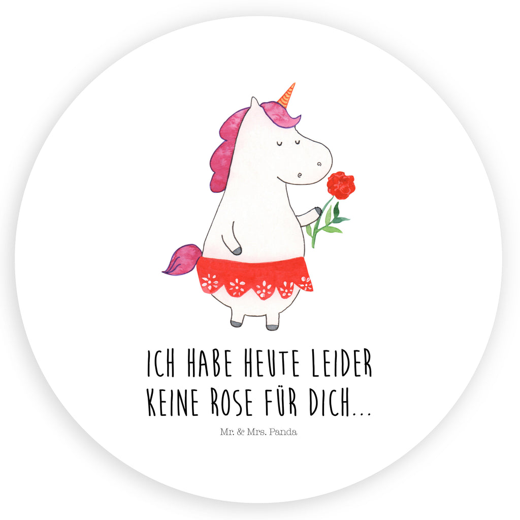 Rund Aufkleber Einhorn Dame Sticker, Aufkleber, Etikett, Einhorn, Einhörner, Einhorn Deko, Pegasus, Unicorn, Dame, Lady, feine Dame, Freundin, Frau, Bachelor, Bachelorette, Abfuhr, Schluss machen, Trennung