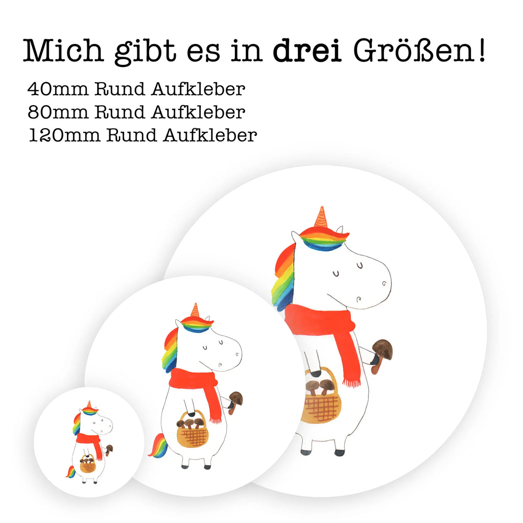 Rund Aufkleber Einhorn Pilz Sticker, Aufkleber, Etikett, Einhorn, Einhörner, Einhorn Deko, Pegasus, Unicorn, Pilze, Pilzsammler, Motivation, Spruch, Liebeskummer