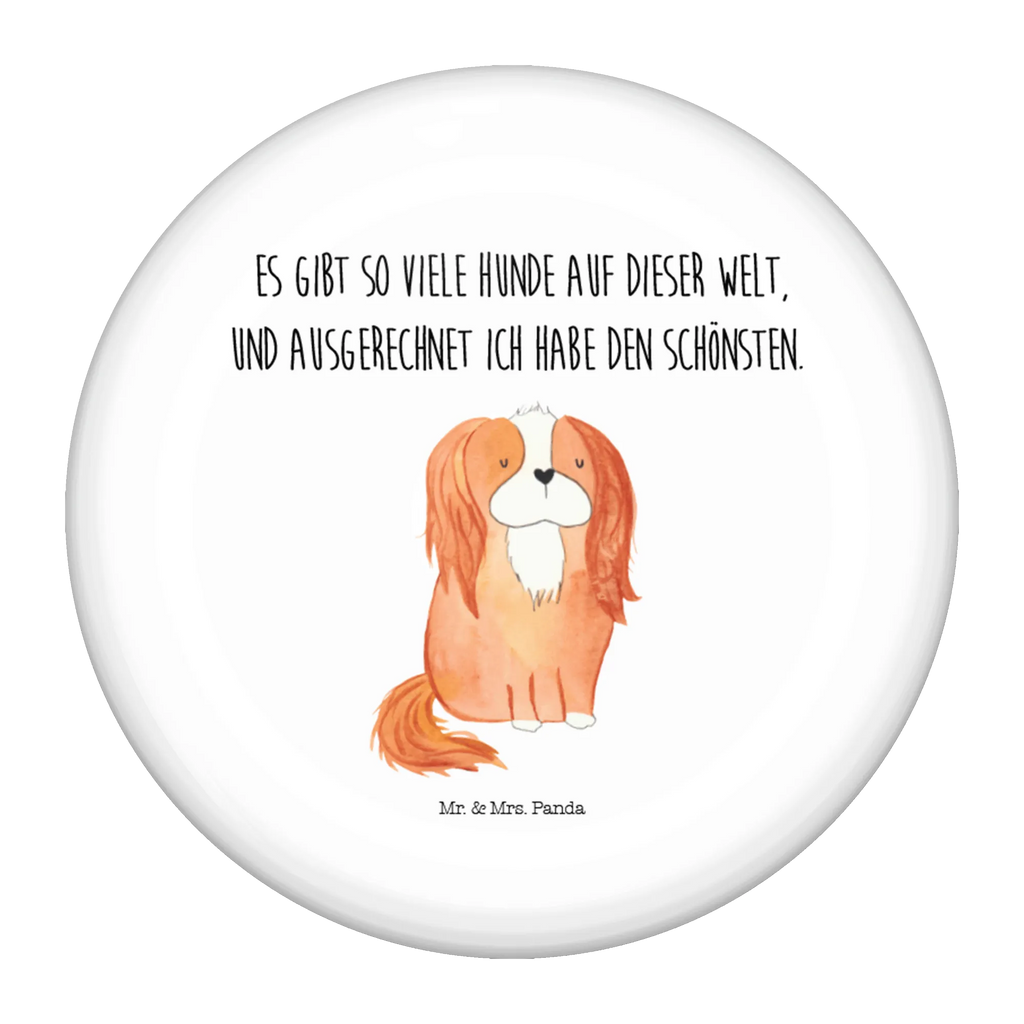 Button Cavalier King Charles Spaniel 50mm Button, Button, Pin, Anstecknadel, Hund, Hundemotiv, Haustier, Hunderasse, Tierliebhaber, Hundebesitzer, Sprüche, Cavalier King Charles Spaniel, Cockerspaniel, Spaniel, Spruch, schönster Hund