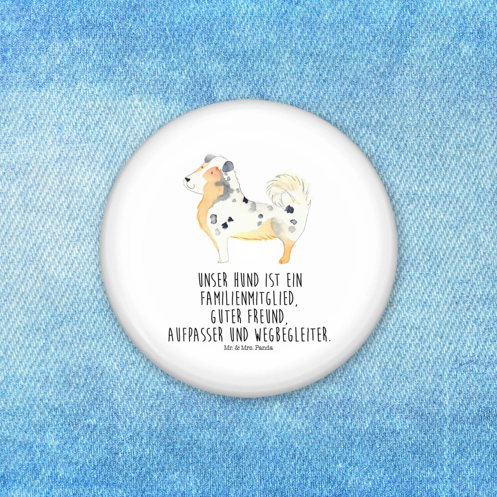 Button Australien Shepherd 50mm Button, Button, Pin, Anstecknadel, Hund, Hundemotiv, Haustier, Hunderasse, Tierliebhaber, Hundebesitzer, Sprüche, Australien Shepherd, Shepherd, Hundeliebe, Familienhund, Spruch