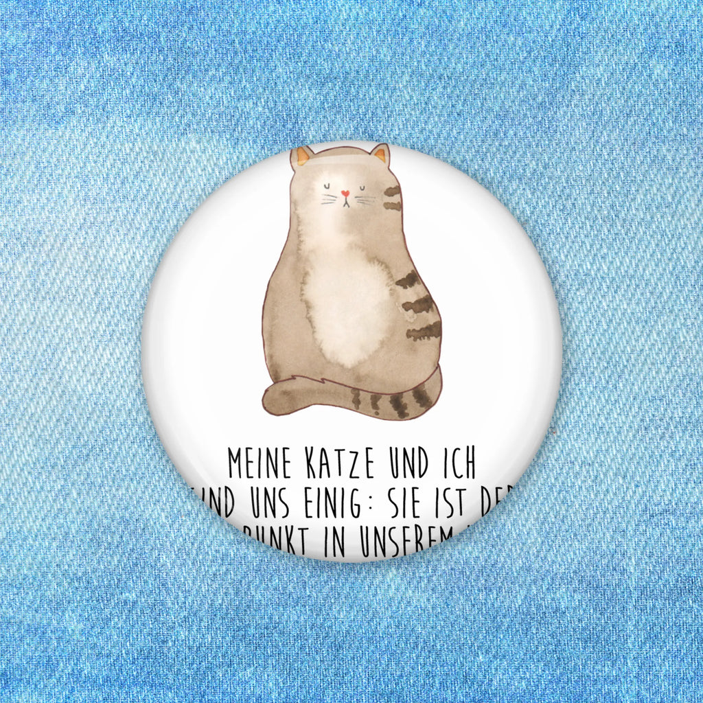 Button Katze sitzend 50mm Button, Button, Pin, Anstecknadel, Katze, Katzenmotiv, Katzenfan, Katzendeko, Katzenfreund, Katzenliebhaber, Katzenprodukte, Katzenartikel, Katzenaccessoires, Katzensouvenirs, Katzenliebhaberprodukte, Katzenmotive, Katzen, Kater, Mietze, Cat, Cats, Katzenhalter, Katzenbesitzerin, Haustier, Katzenliebe, Lebensinhalt, Liebe, Mittelpunkt, Familie