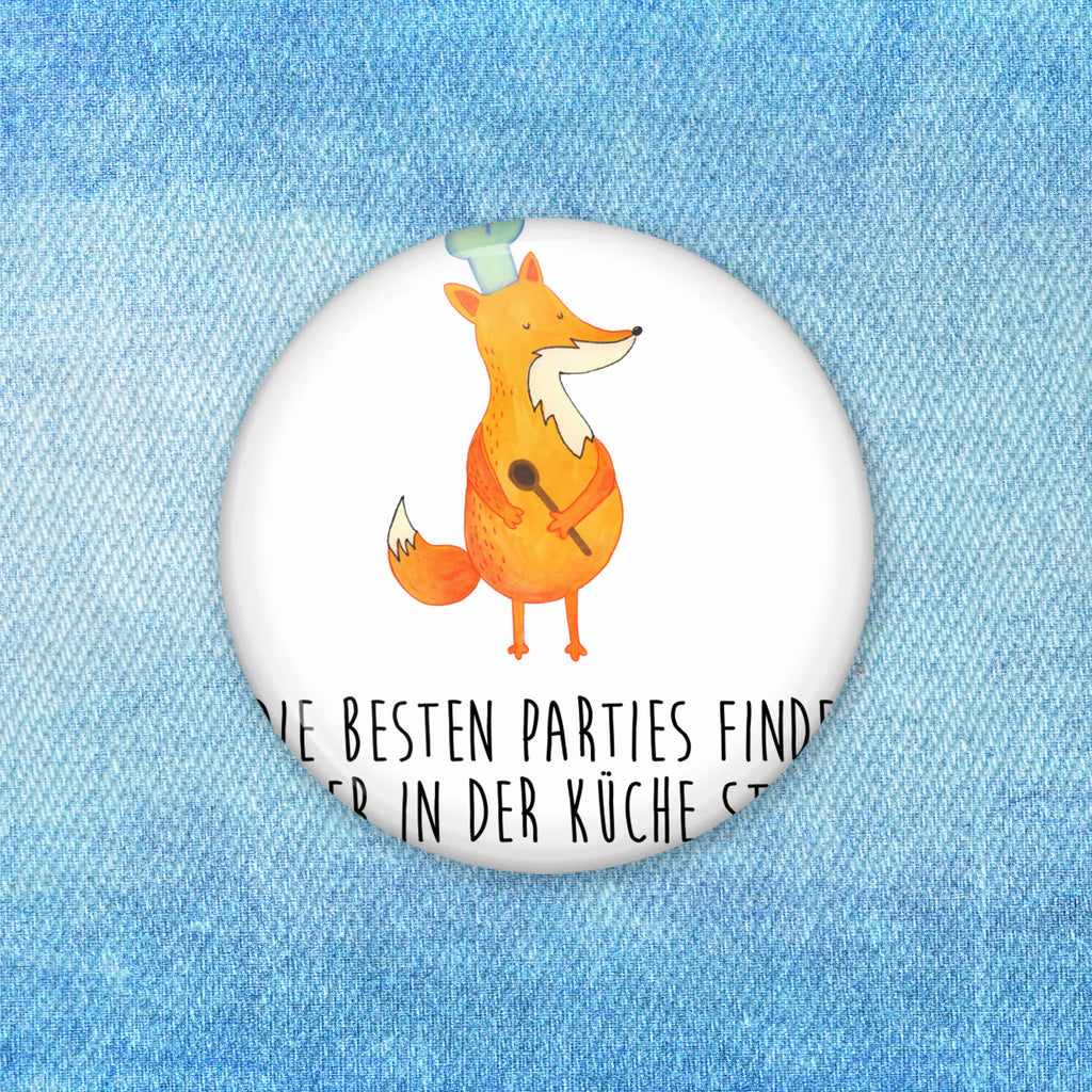 Button Fuchs Koch 50mm Button, Button, Pin, Anstecknadel, Fuchs, Füchse, Koch Geschenk, Küche Spruch, Küche Deko, Köche, Bäcker, Party Spruch, Spruch lustig, witzig