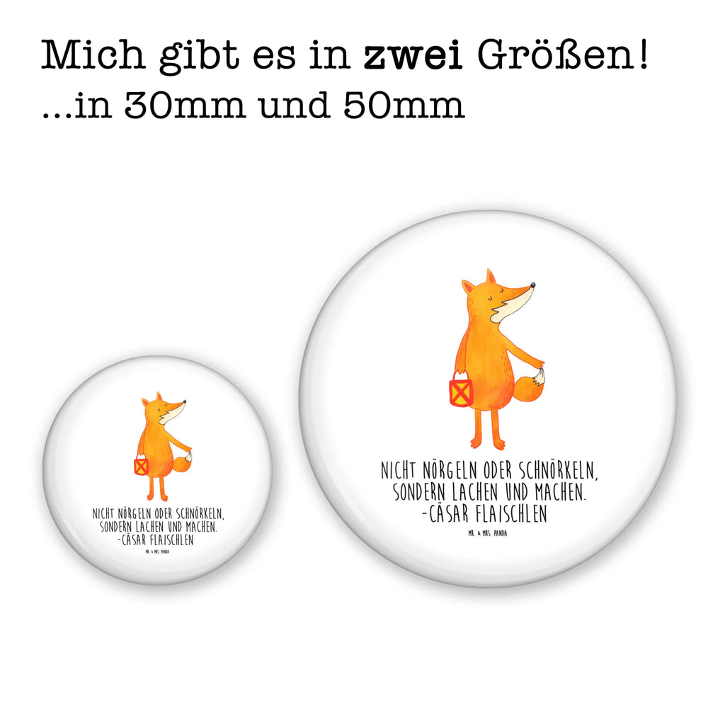 Button Fuchs Laterne 50mm Button, Button, Pin, Anstecknadel, Fuchs, Füchse, Spruch trösten, Liebeskummer Spruch, Laterne, Sankt Martin, Laternenumzug, Aufmuntern, Cäsar Otto Hugo Flaischlen