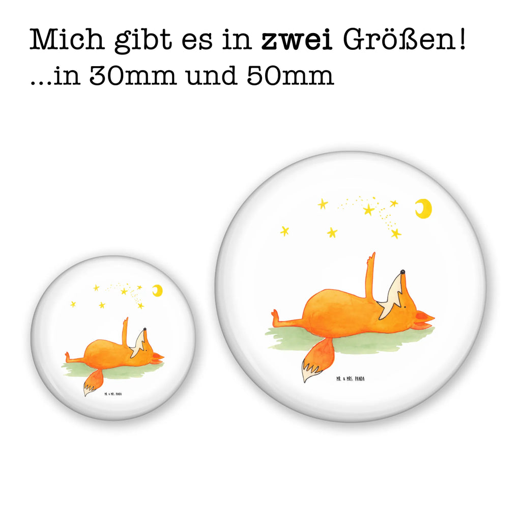 Button Fuchs Sterne 50mm Button, Button, Pin, Anstecknadel, Fuchs, Füchse, tröstende Worte, Spruch positiv, Spruch schön, Romantik, Always Look on the Bright Side of Life