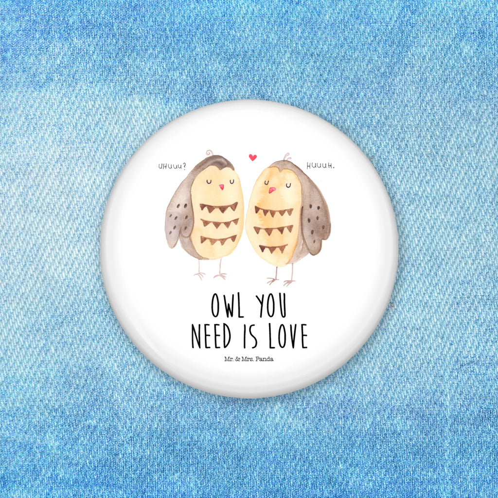 Button Eule Liebe 50mm Button, Button, Pin, Anstecknadel, Eule, Eule Deko, Liebe, Hochzeit Spruch, Owl, All you need is love, Liebe Spruch, Freundin Geschenk, Freund, Wortspiel lustig