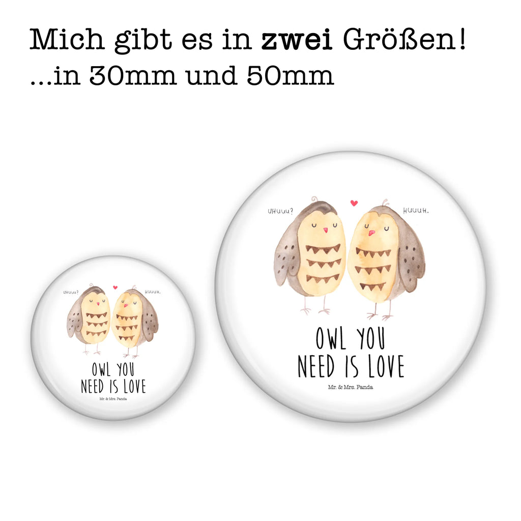 Button Eule Liebe 50mm Button, Button, Pin, Anstecknadel, Eule, Eule Deko, Liebe, Hochzeit Spruch, Owl, All you need is love, Liebe Spruch, Freundin Geschenk, Freund, Wortspiel lustig