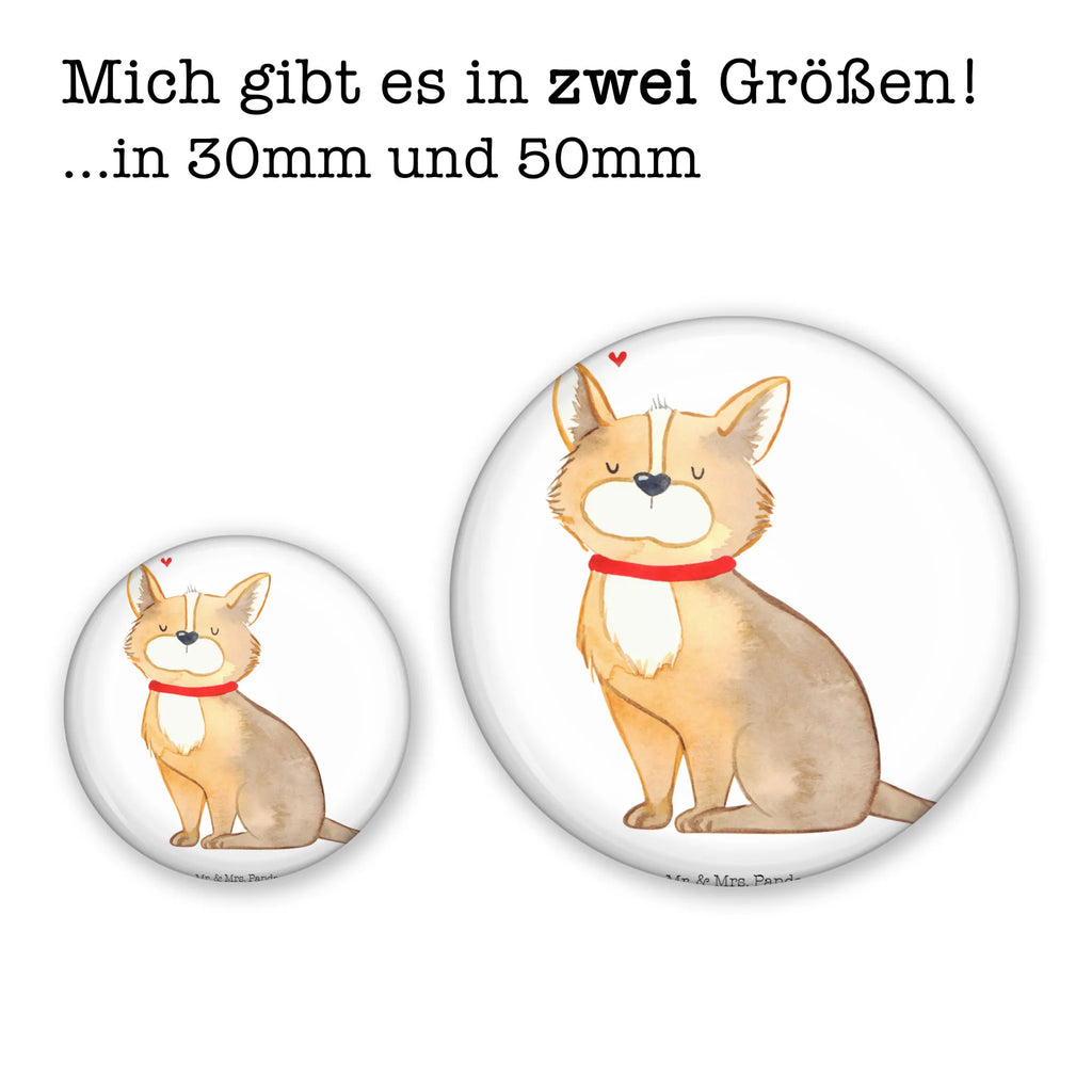 Button Hundeglück 50mm Button, Button, Pin, Anstecknadel, Hund, Hundemotiv, Haustier, Hunderasse, Tierliebhaber, Hundebesitzer, Sprüche, Corgie, Hundeliebe, Spruch, Hundemama, Liebe