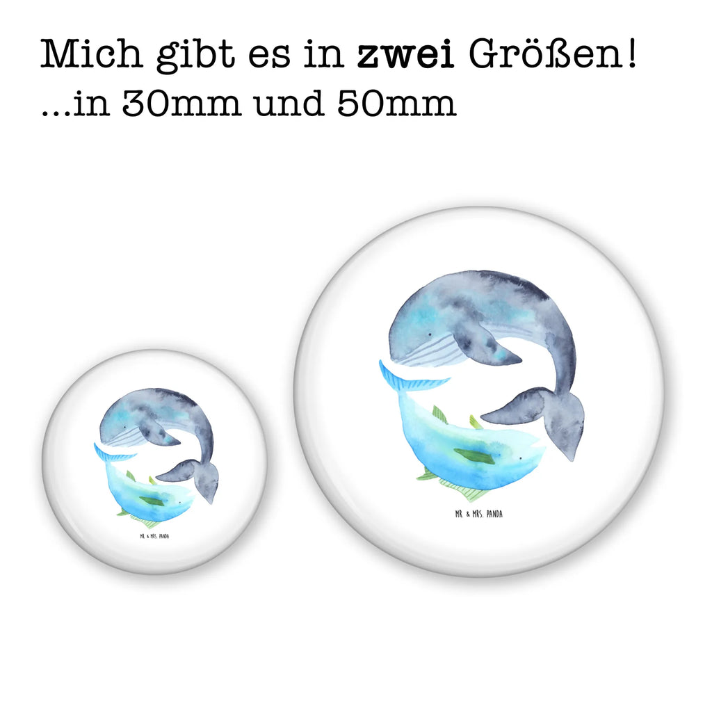 Button Walfisch & Thunfisch 50mm Button, Button, Pin, Anstecknadel, Tiermotive, Gute Laune, lustige Sprüche, Tiere, Wal, Wahl, Tunfisch, Wortwitz lustig, Spruch lustig, Flachwitz, Witz, Spruch des Tages, Flachwitz Geschenk