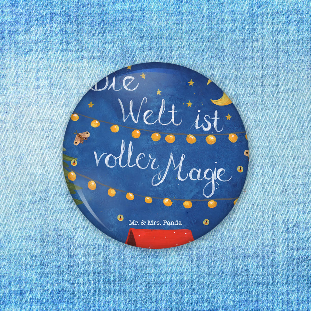 Button Die Welt ist voller Magie 50mm Button, Button, Pin, Anstecknadel, Blumen Deko, Frühlings Deko, Sommer Deko, Dekoration, positive Botschaft, Naturliebhaber, Outdoor, Natur, Abenteuer