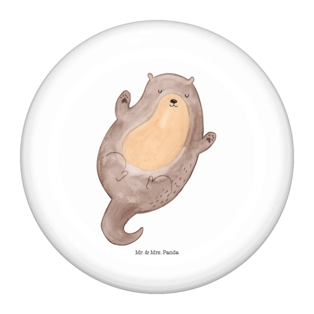 Button Otter Umarmen 50mm Button, Button, Pin, Anstecknadel, Otter, Fischotter, Seeotter, Otter Seeotter See Otter