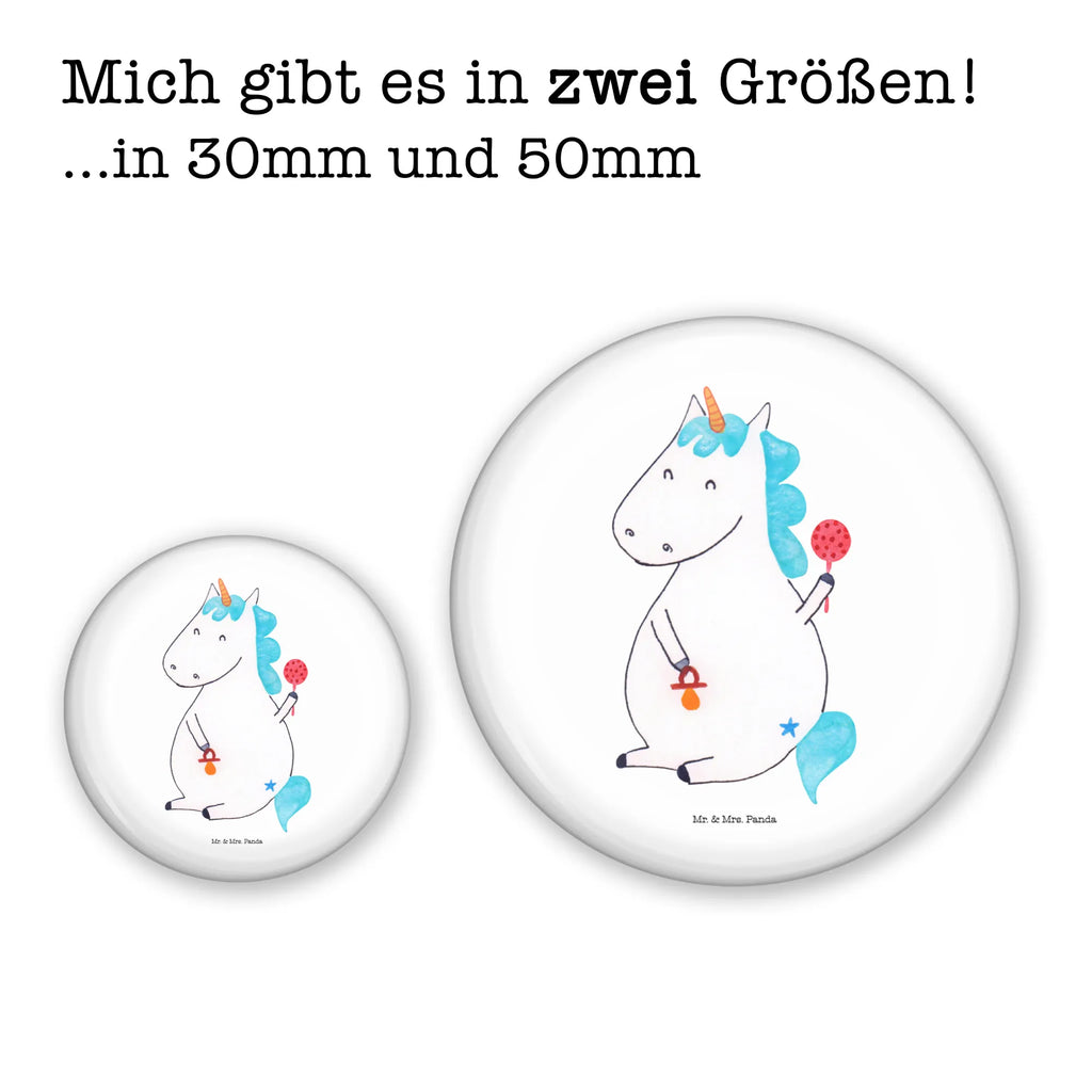 Button Einhorn Baby 50mm Button, Button, Pin, Anstecknadel, Einhorn, Einhörner, Einhorn Deko, Pegasus, Unicorn, Mutter, Geburt, Geburtstag, erstes Kind, Baby, Babyglück, Nachwuchs, Eltern, Party, Kind, Schnuller