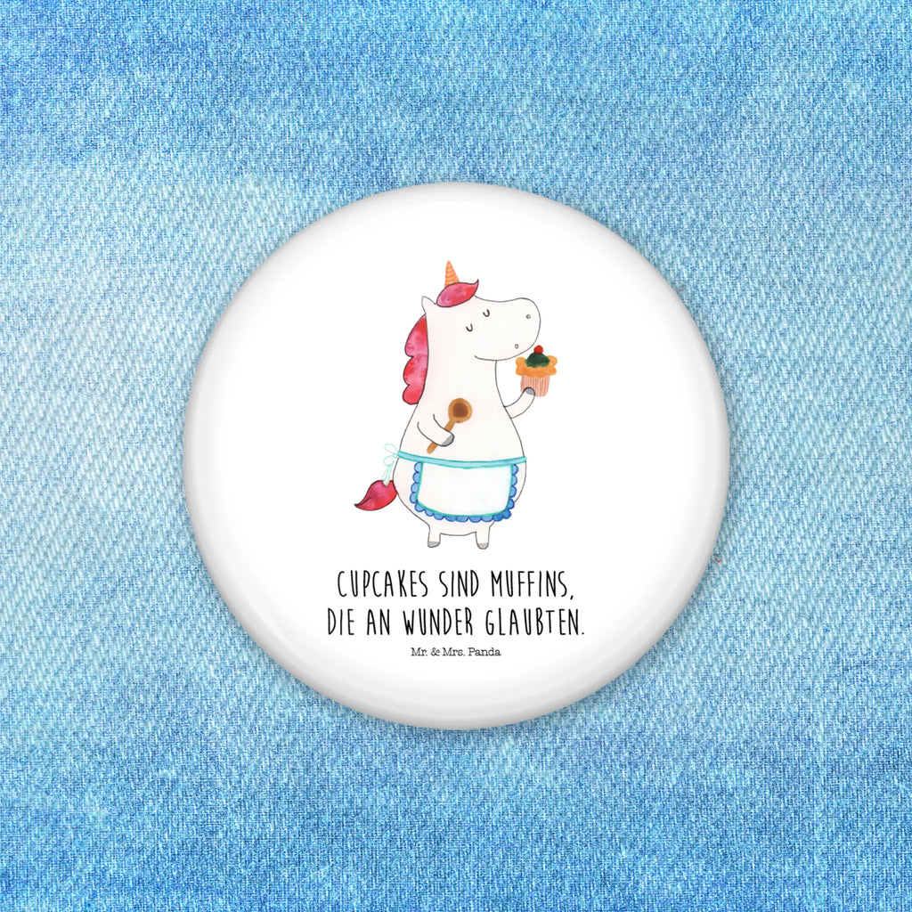 Button Einhorn Küchenfee 50mm Button, Button, Pin, Anstecknadel, Einhorn, Einhörner, Einhorn Deko, Pegasus, Unicorn, backen, Muffin, Motivation, Träumer, träumen, Bäckerin, Hobbykoch, Koch, Torte, Kuchen