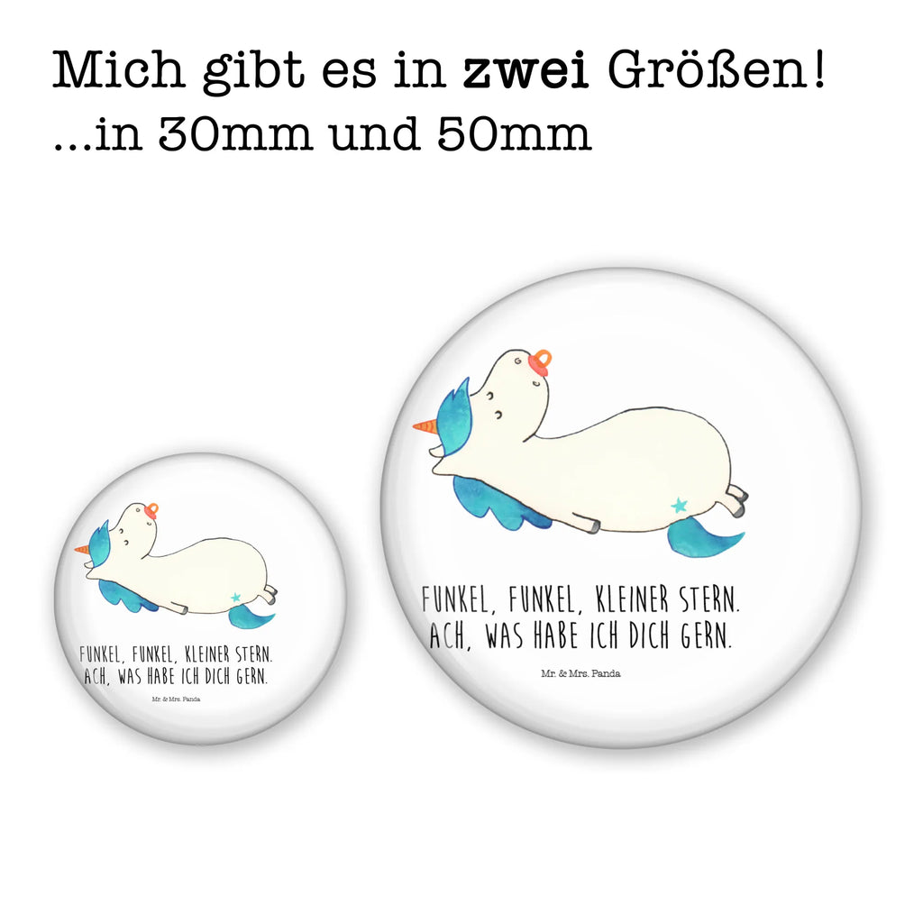 Button Einhorn Schnullie 50mm Button, Button, Pin, Anstecknadel, Einhorn, Einhörner, Einhorn Deko, Pegasus, Unicorn, Baby, Kleinkind, Geburt, Geburtstag, Säugling, Schnuller, Geschenk Geburt, Mutter, Mama