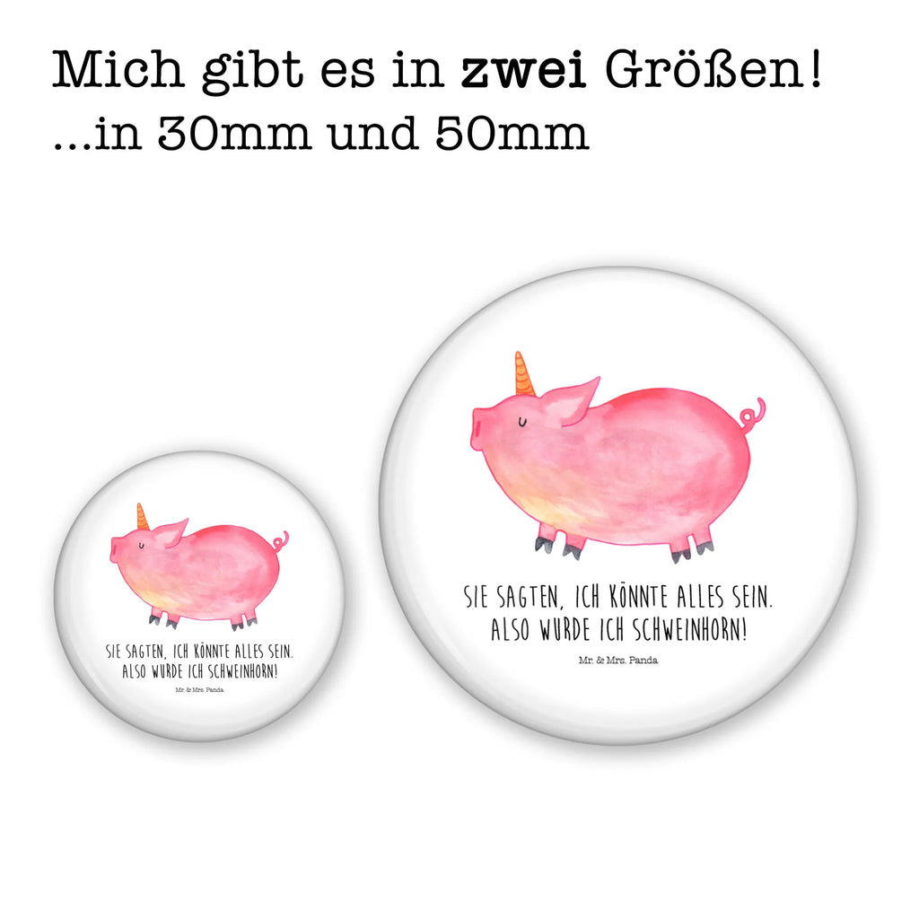 Button Einhorn Schweinhorn 50mm Button, Button, Pin, Anstecknadel, Einhorn, Einhörner, Einhorn Deko, Pegasus, Unicorn, Party, Spaß, Schwein, Schweinhorn, Bauer, witzig. lustig, Spruch, geschenk, Pig, Piggy, funny, english, englisch