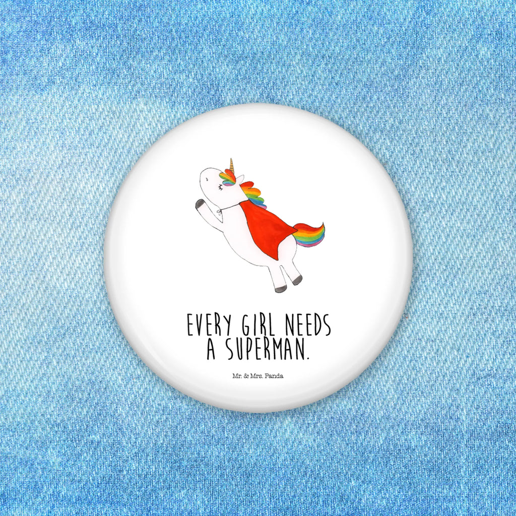 Button Einhorn Super 50mm Button, Button, Pin, Anstecknadel, Einhorn, Einhörner, Einhorn Deko, Pegasus, Unicorn, Traummann, Superheld, Held, Freundin, Geschenk, Girl, Mädchen