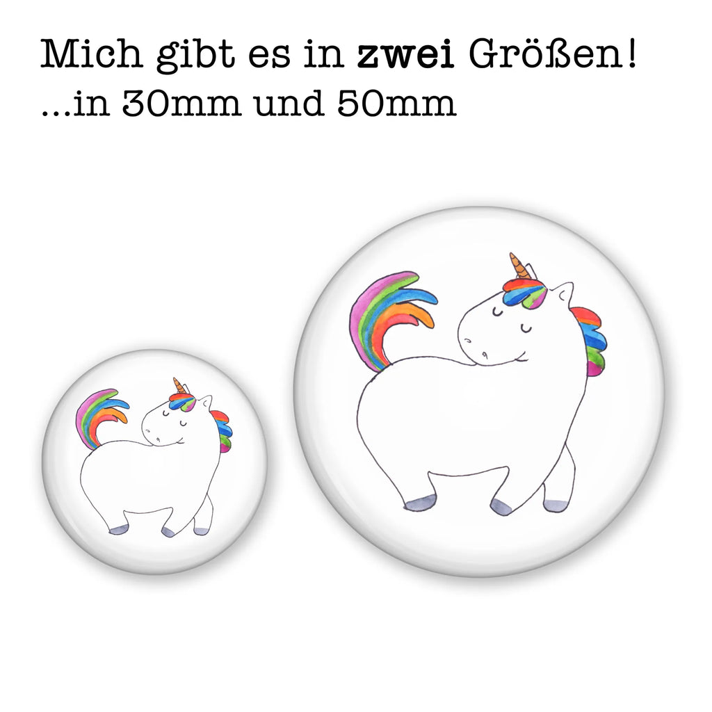 Button Einhorn stolzierend 50mm Button, Button, Pin, Anstecknadel, Einhorn, Einhörner, Einhorn Deko, Pegasus, Unicorn, stolz, anders, bunt, Pferd, Reiter, Reiten, Freundin, Geschenk