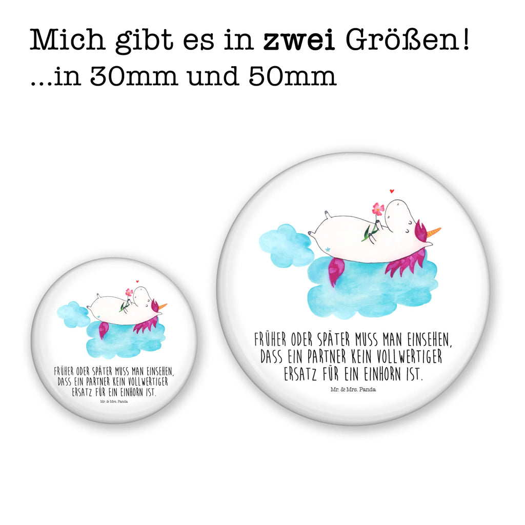 Button Einhorn verliebt auf Wolke 50mm Button, Button, Pin, Anstecknadel, Einhorn, Einhörner, Einhorn Deko, Pegasus, Unicorn, verliebt, Liebe, Liebesbeweis, Freundin, Wolke