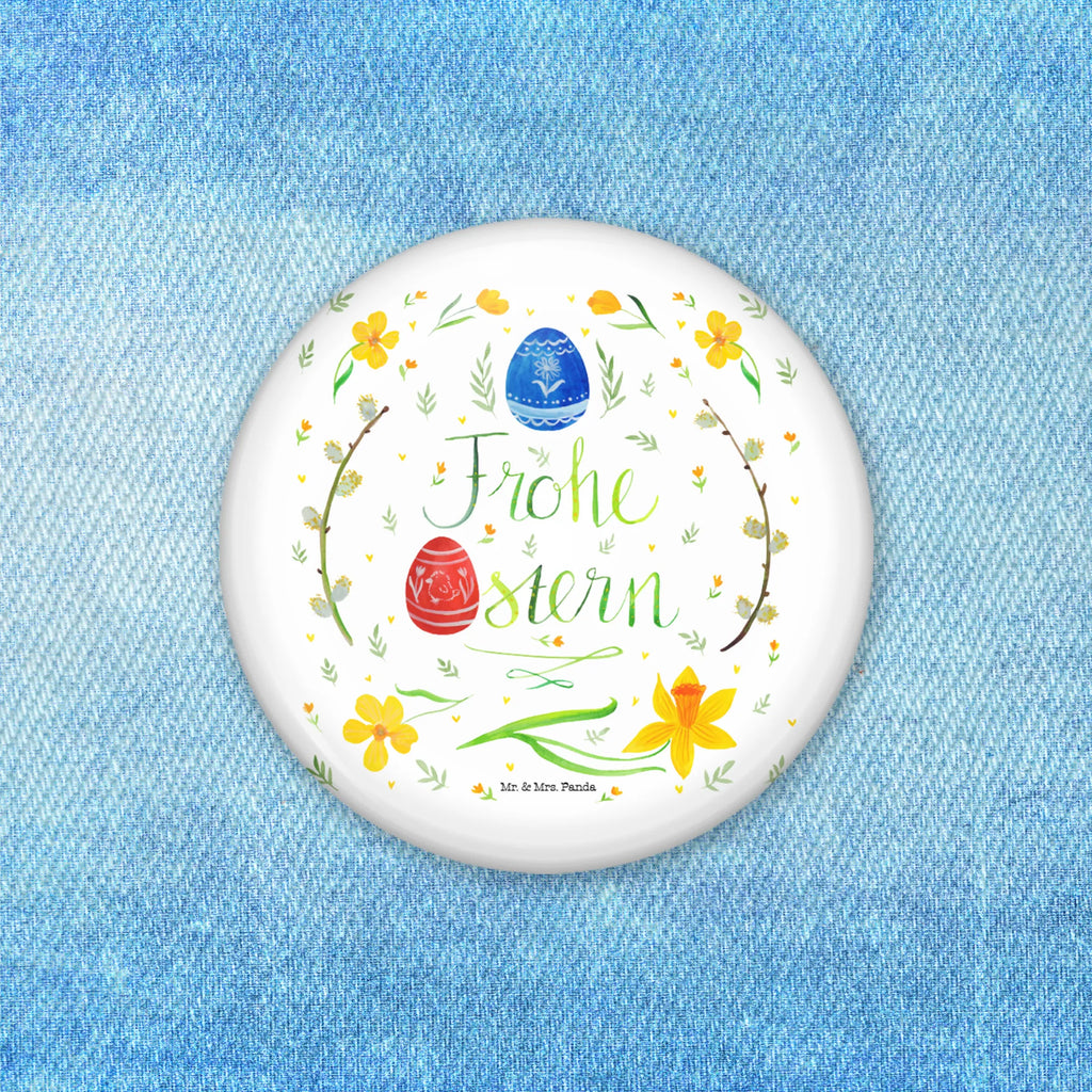 Button Frohe Ostern 50mm Button, Button, Pin, Anstecknadel, Ostern, Osterhase, Ostergeschenke, Osternest, Osterdeko, Geschenke zu Ostern, Ostern Geschenk, Ostergeschenke Kinder, Ostern Kinder, Frohe Ostern, Ostergrüße, Osterblume, Osterei, bemalte Ostereier, Weidenkätzchen. Lettering