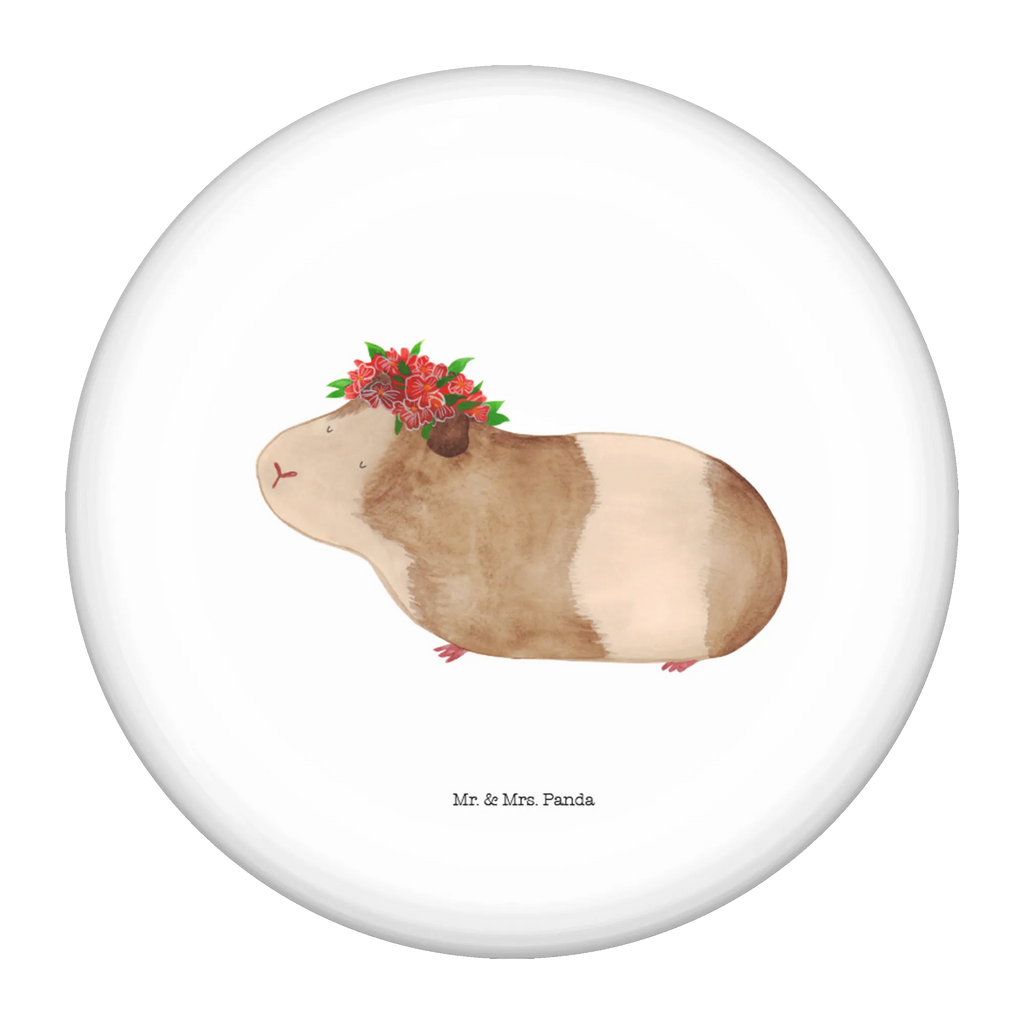 Button Meerschweinchen weise 50mm Button, Button, Pin, Anstecknadel, Tiermotive, Gute Laune, lustige Sprüche, Tiere, Meerschweinchen, Meerie, Meeries, Wunder, Blumenkind, Realität, Spruch, Weisheit, Motivation, Wunderland